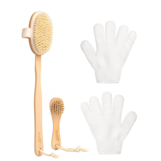 Shelas Exfoliating Bath Set