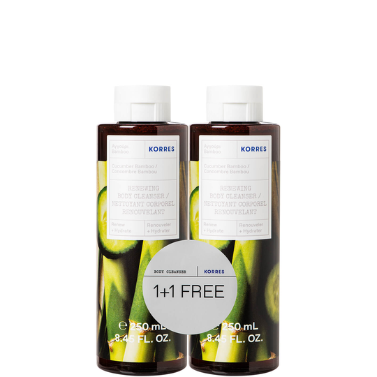 KORRES Cucumber Bamboo Body Cleanser Duo