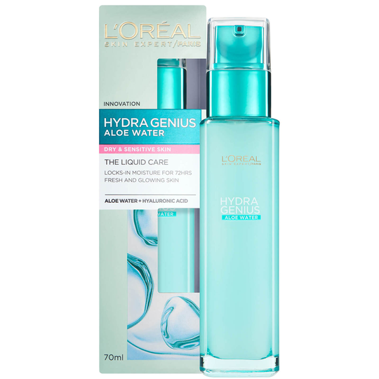 L'Oréal Paris Hydra Genius Liquid Care Moisturiser Sensitive Skin -kosteusvoide 70ml