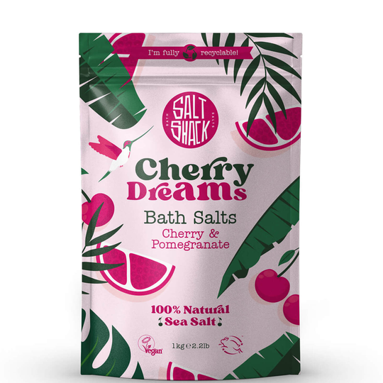 Westlab Salt Shack Cherry Dreams -kylpysuola, 1 kg