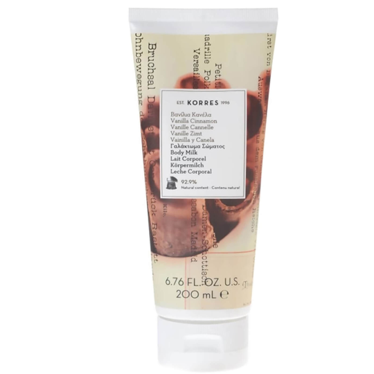 KORRES Vanilla Cinnamon Body Smoothing Milk 200ml