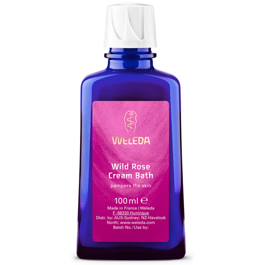 Weleda Wild Rose Bath Cream -kylpyöljy 100ml