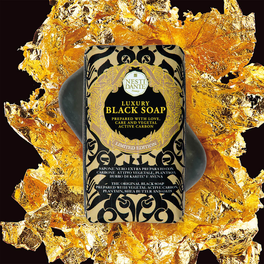 Nesti Dante Luxury Black Soap -saippua 250g