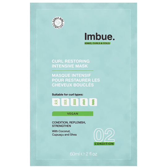 Imbue Curl Restoring Intensive Mask Sachet 60ml