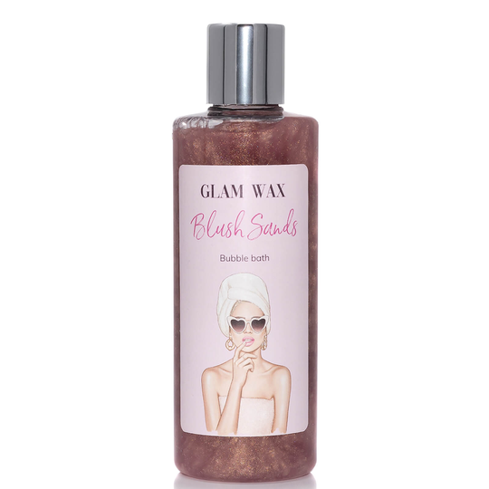 Glam Wax Blush Sands Bubble Bath 250ml