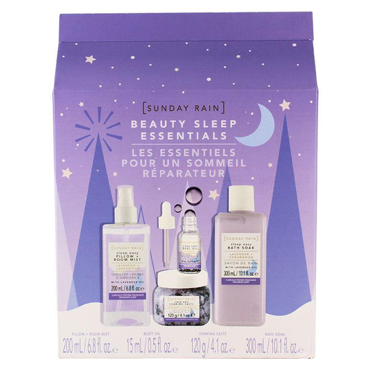 Sunday Rain Beauty Sleep Essentials 4 kpl