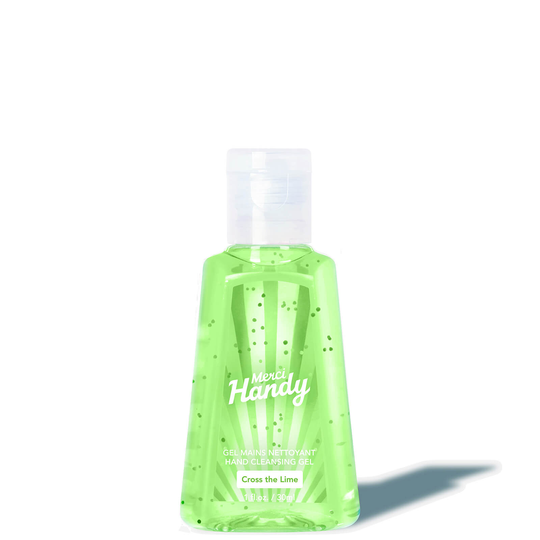 Merci Handy Hand Cleansing Gel 30ml (Various Fragrance)) - Cross the Lime