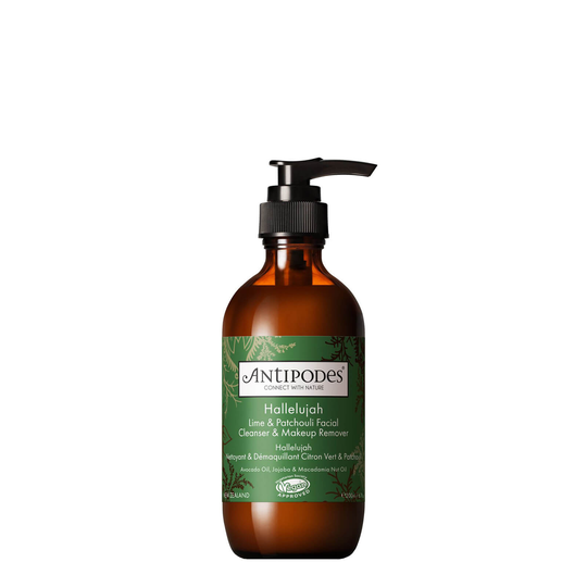 Antipodes Hallelujah Lime & Patchouli Cleanser -puhdistusaine 200ml