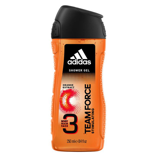 Adidas Team Force 3in1 Shower Gel 250 ml
