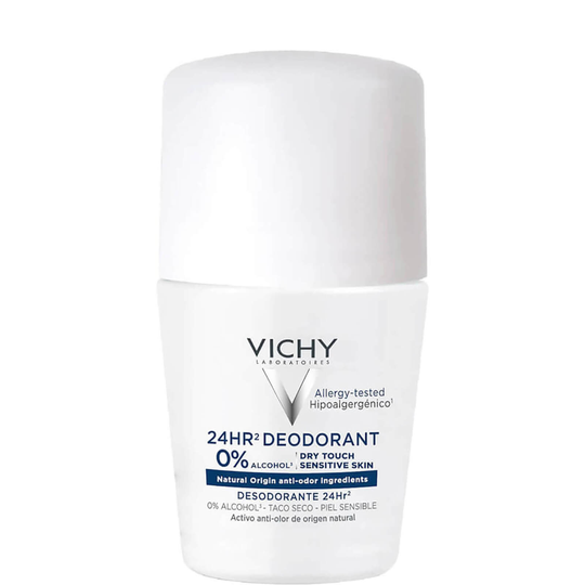 Vichy Deodorant 24Hour Aluminium Salt-Free Roll-on -deodorantti 50ml