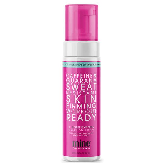 MineTan Workout Ready Self Tan Foam -rusketusvaahto 200ml