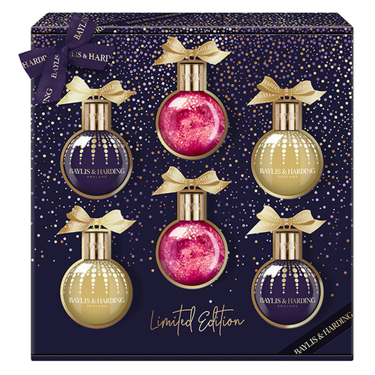 Baylis & Harding Mulberry Fizz Bath Bauble Gift Set