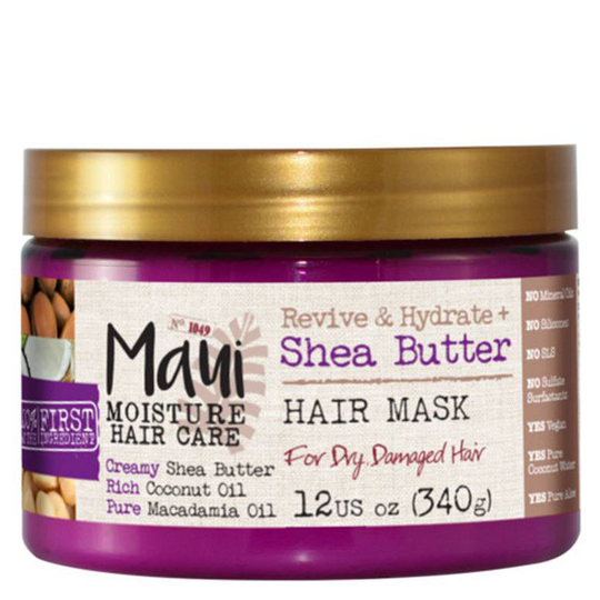 Maui Revive & Hydrate + Shea Butter Hair Mask 385 ml