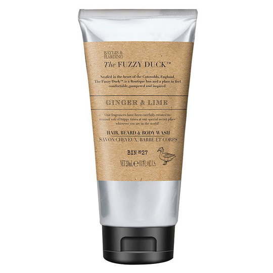Baylis & Harding Men's The Fuzzy Duck Ginger & Lime Hair & Body Wash 250 ml
