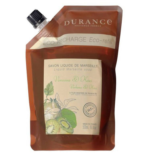 Durance Eco Recharge Eco-refill Savon Liquide De Marseille 500 ml ─ Verbena & Kiwi