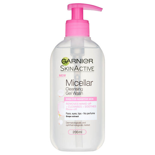 Garnier Micellar Gel Face Wash -puhdistusgeeli 200ml