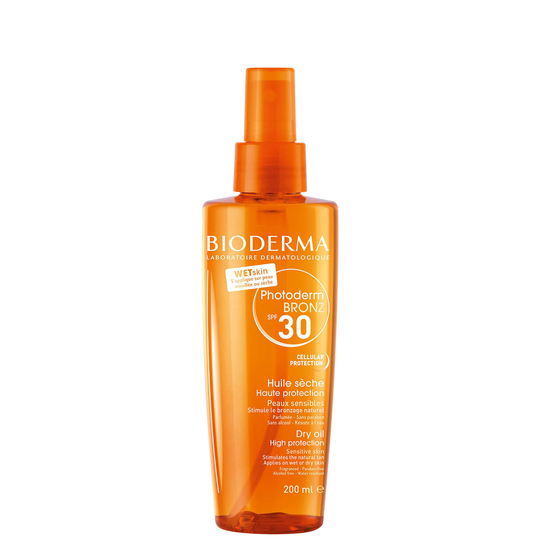 Bioderma Photoderm Bronz Dry Oil SPF30 -kuivaöljy 200ml