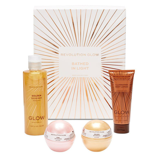Revolution Beauty Revolution Glow Bathed In Light Gift Set