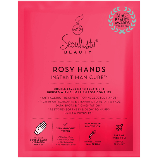 Seoulista Beauty Rosy Hands Instant Manicure -käsihoito