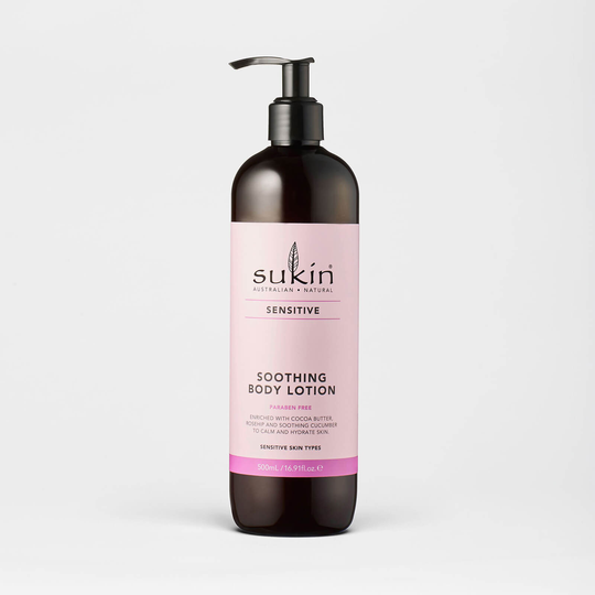 Sukin Sensitive -vartalovoide (500ml)