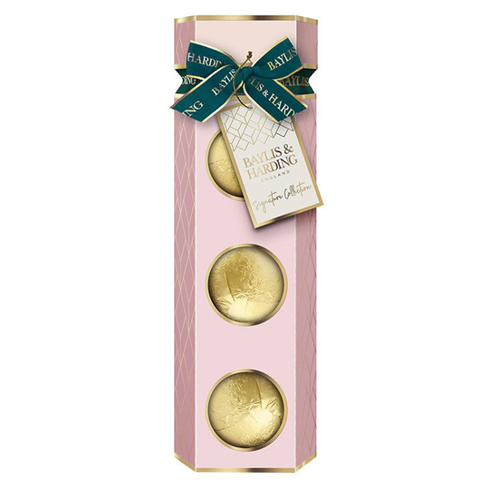 Baylis & Harding Jojoba, Vanilla & Almond Oil Bath Fizzer Set