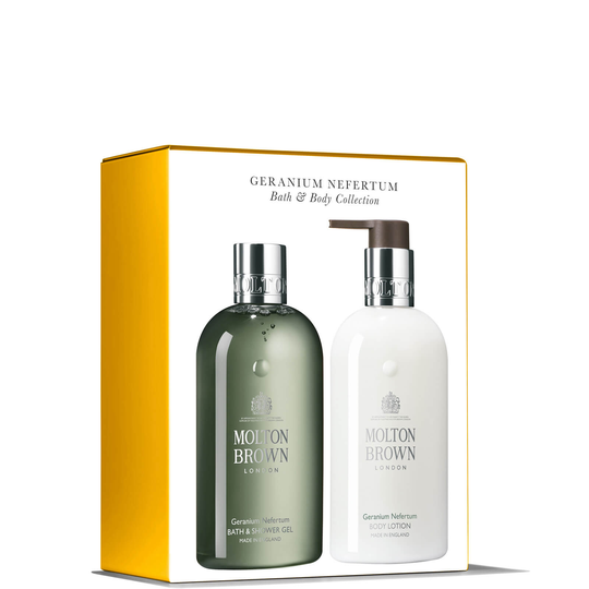 Molton Brown Geranium Nefertum Bath and Body Collection