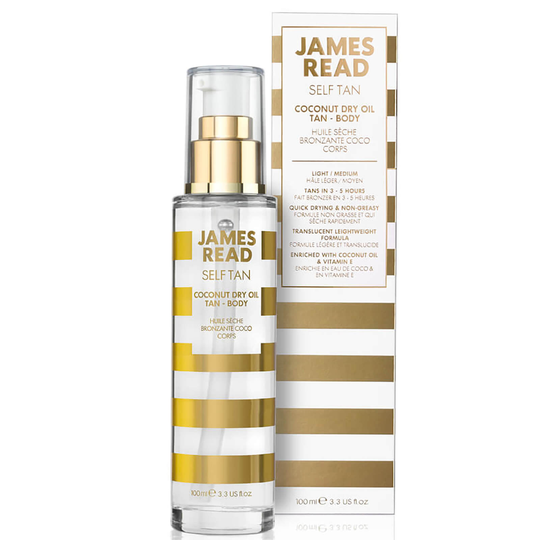 James Read Coconut Dry Body Tan Oil -rusketusöljy 100ml
