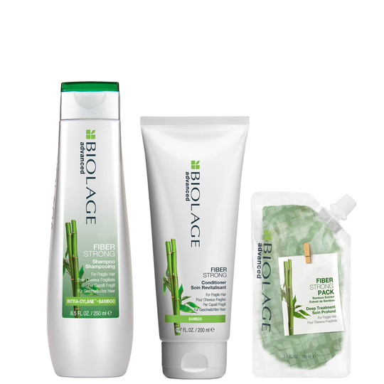 Biolage Advanced FiberStrong Strengthening Trio Set for Fragile Hair