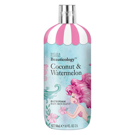Baylis & Harding Beauticology Mermaid Coconut & Watermelon Bath Foam 500 ml