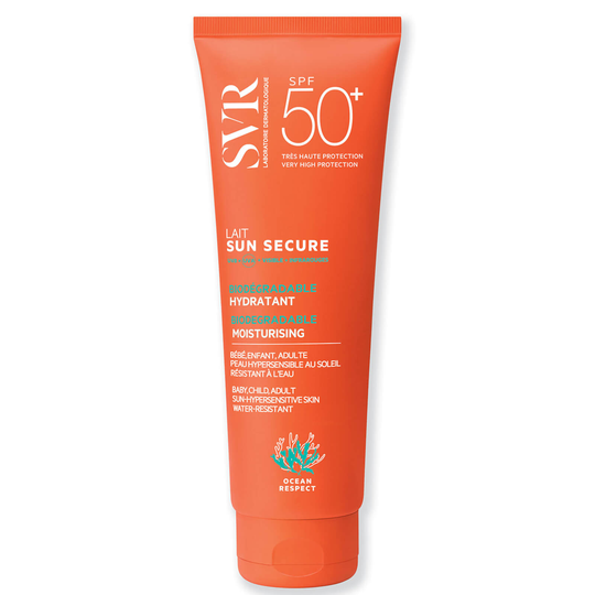 SVR Sun Secure Milk SPF50+ -aurinkovoide, 250 ml
