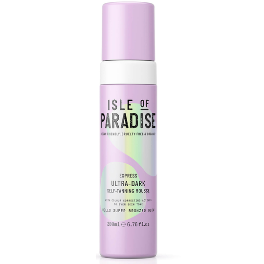 Isle of Paradise Express Self-Tanning Mousse - Ultra-Dark 200ml