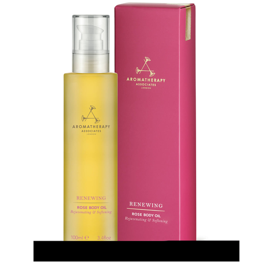 Aromatherapy Associates Renewing Rose -hieronta- ja vartaloöljy