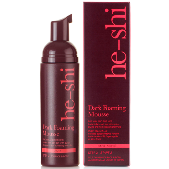 He-Shi Dark Foaming Mousse -rusketusvaahto 150ml