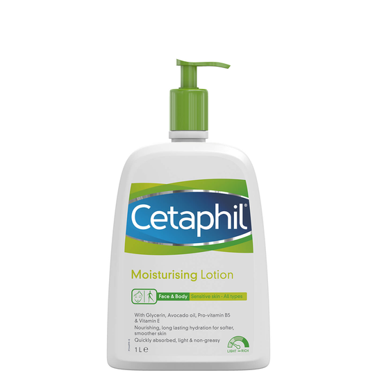 Cetaphil Moisturising Lotion (Various Sizes) - 1000ml