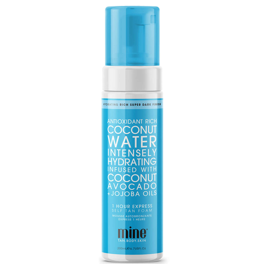 MineTan Coconut Foam (Hydrate Base) -rusketusvaahto, 200ml