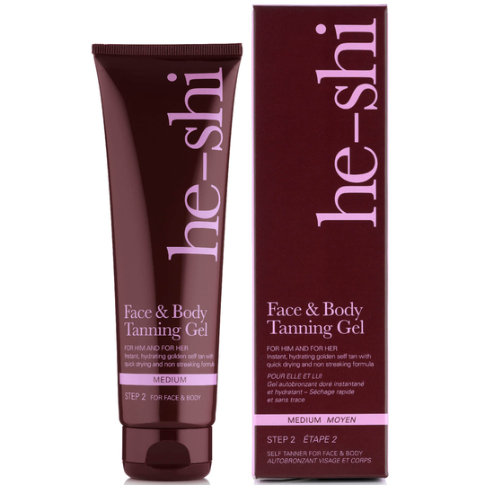 He-Shi Face and Body Tanning Gel -rusketusgeeli 150ml