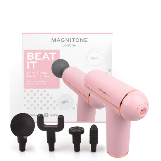 Magnitone London Beat it Deep Tissue Massage Gun -Pink