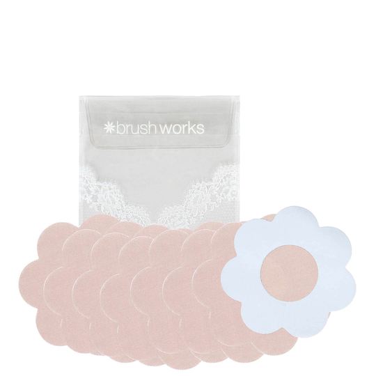 brushworks Satin Petal Nipple Covers -nännisuojat