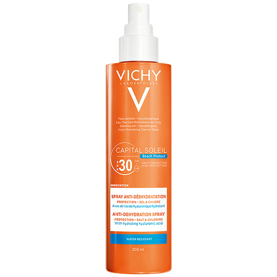 Vichy Capital Soleil Beach Protect Anti-Dehydration Spray SPF 30 -suihke 200ml