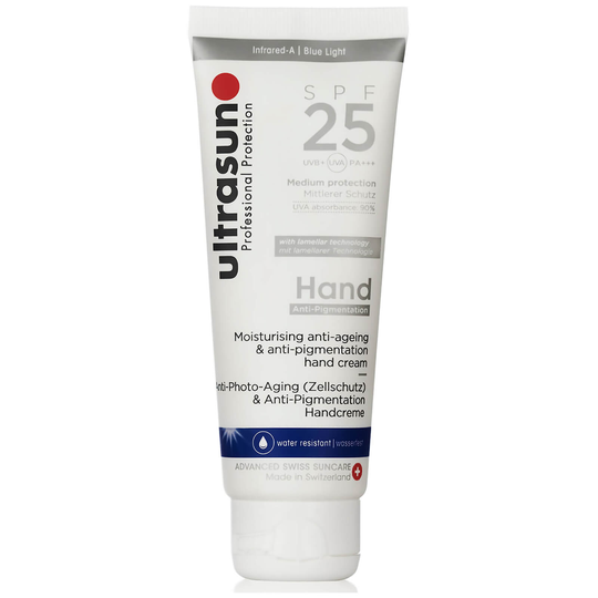 Ultrasun SPF25 Anti Pigmentation Hand Cream -käsivoide, 75 ml