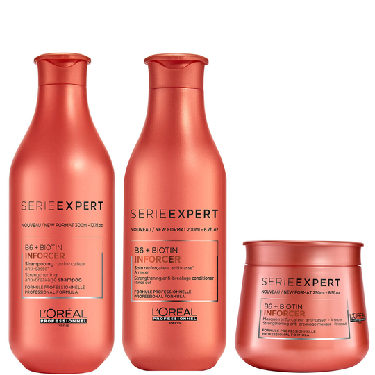 L'Oréal Professionnel Serie Expert Inforcer Trio -hiustenhoitosetti