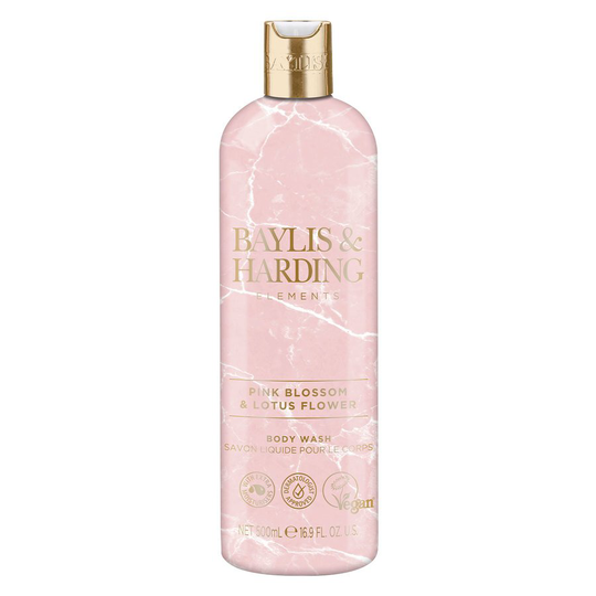 Baylis & Harding Elements Pink Blossom & Lotus Flower Body Wash 500 ml