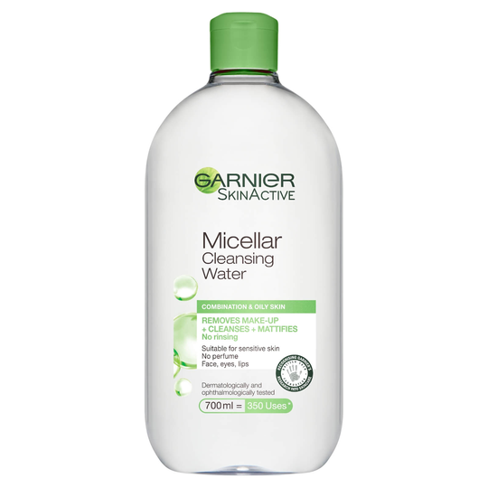 Garnier Micellar Water Purifying Facial Cleanser and Makeup Remover for Combination Skin 700ml