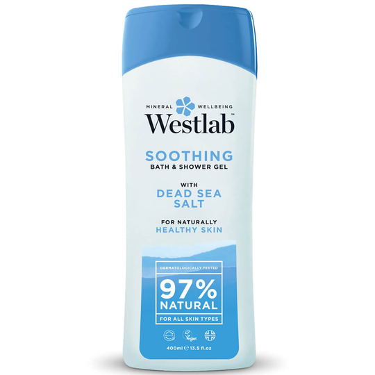 Westlab Soothing Shower Wash with Pure Dead Sea Salt Minerals -suihkusaippua 400ml