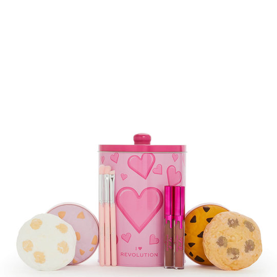 I Heart Revolution Cookie Tin -lahjasetti