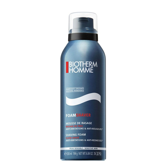 Biotherm Homme Foam Shaver Shaving Foam Sensitive Skin 200 ml