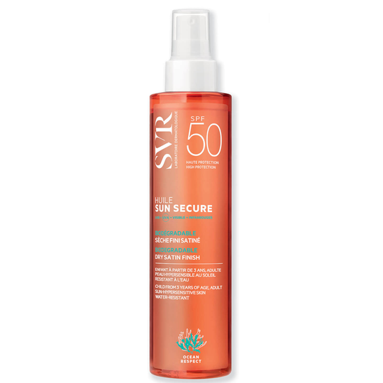 SVR Sun Secure Dry Oil SPF50+ -aurinkoöljy, 200 ml