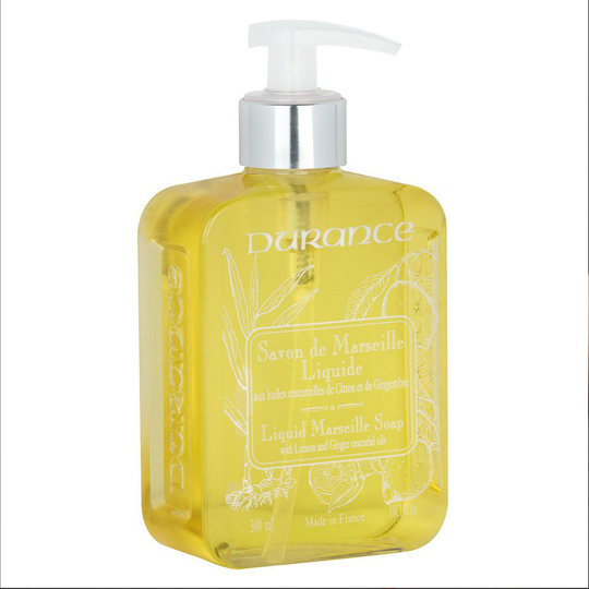 Durance Marseille Liquid Marseille Soap With Lemon and Ginger 300 ml