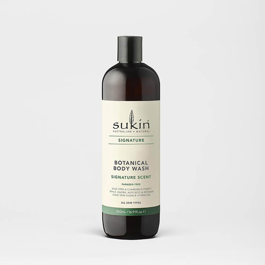 Sukin Botanical -suihkusaippua (500ml)