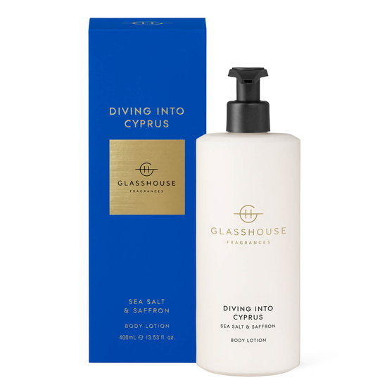 Glasshouse Diving into Cyprus Body Lotion 400ml